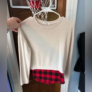 GAP Kids Cream Knit Pullover